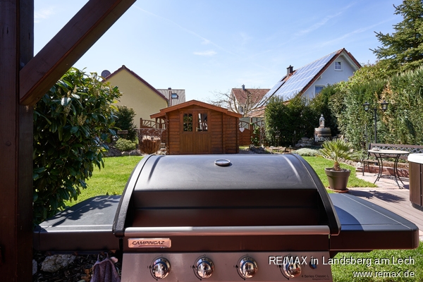 Terrasse Doppelhaush�lfte Klosterlechfeld