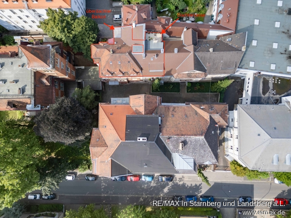 Lage der Wohnung im Haus Etagenwohnung W�rzburg