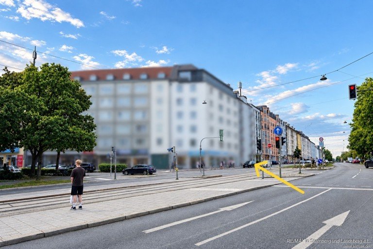 Objektansicht_Au�en M�nchen Garagen 20 TG-Stellpl�tze (Duplex) - Einzeln oder im Paket - N�he Stiglmaierplatz