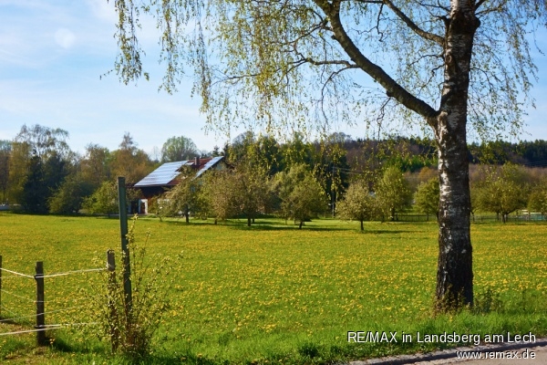Umfeld Einfamilienhaus Thaining