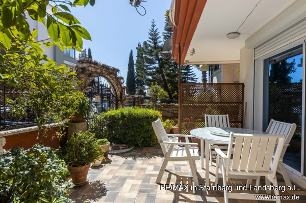 Terrasse Etagenwohnung Fener