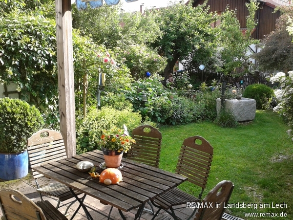 Garten Doppelhaush�lfte Kaufering