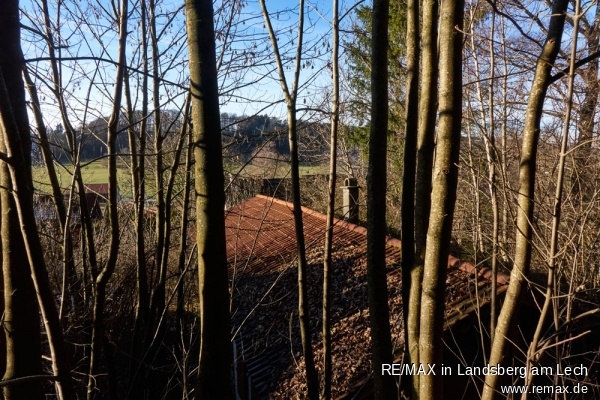 Blick vom Grundst�ck gen Westen Wohngrundst�ck Kaltental