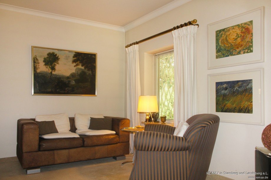 Arbeiten Lounge im EG Reihenendhaus Gr�nwald