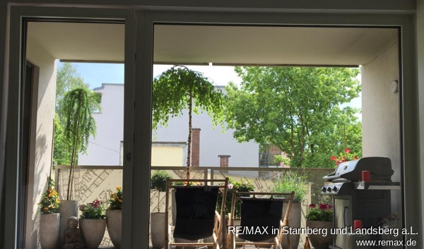 Ausblick Schlafzimmer Etagenwohnung M�nchen