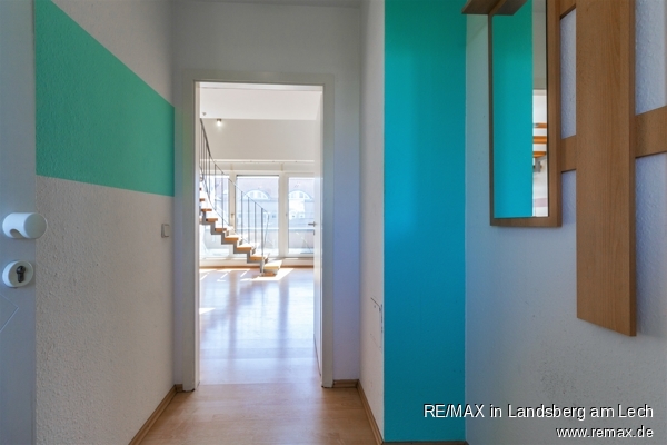 Entree zur Wohnung Maisonettewohnung N�rnberg