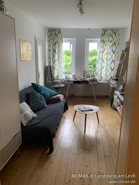 Wohnzimmer Etagenwohnung Augsburg