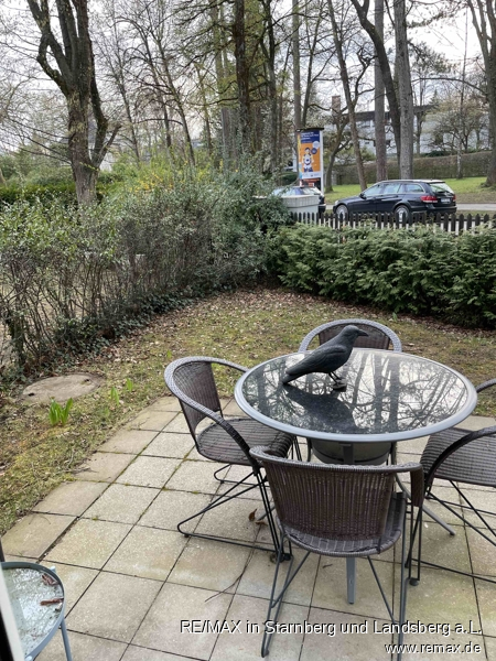 Terrasse der Wohnung Maisonettewohnung M�nchen