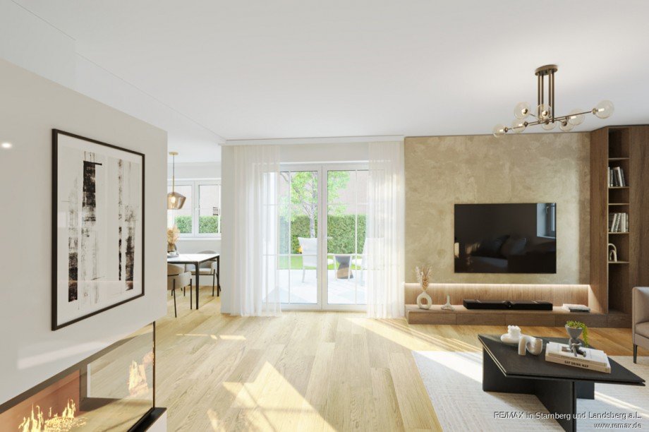 3a EG Wohnen Einrichtungsbsp. Erdgeschosswohnung Scheuring