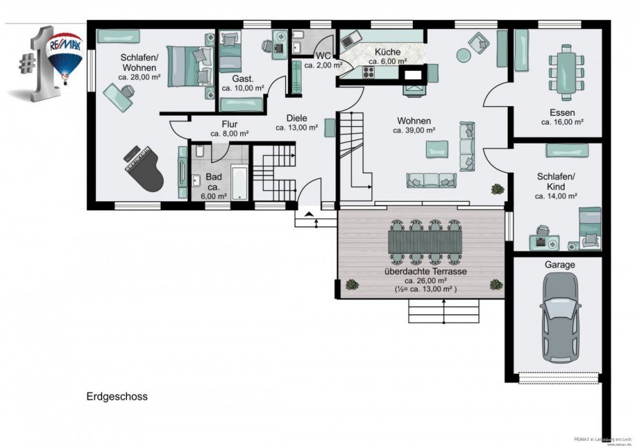 Grundriss Erdgeschoss Einfamilienhaus Die�en