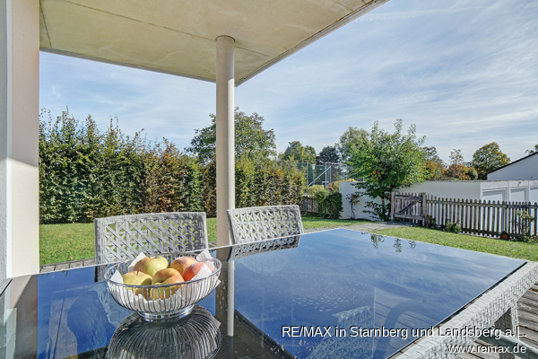 Terrasse Erdgeschosswohnung Hechendorf
