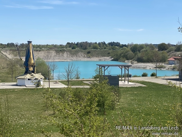 Baggersee in der N�he Doppelhaush�lfte Klosterlechfeld