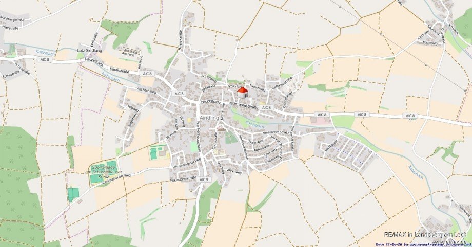 Lage in Aindling Einfamilienhaus Aindling