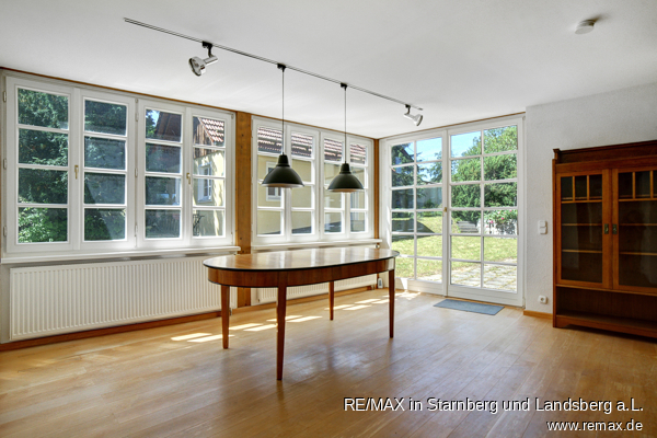 Essbereich EG Gartenfl�gel Bauernhaus Starnberg / Hanfeld