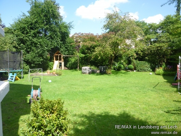 Garten hinten gesamt Erdgeschosswohnung Hamburg
