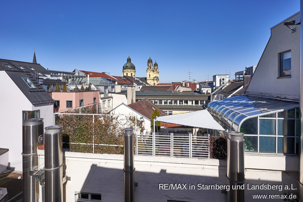 Ausblick hinten B�rofl�che M�nchen