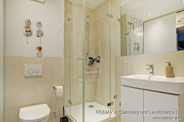 Duschbad Erdgeschosswohnung M�nchen