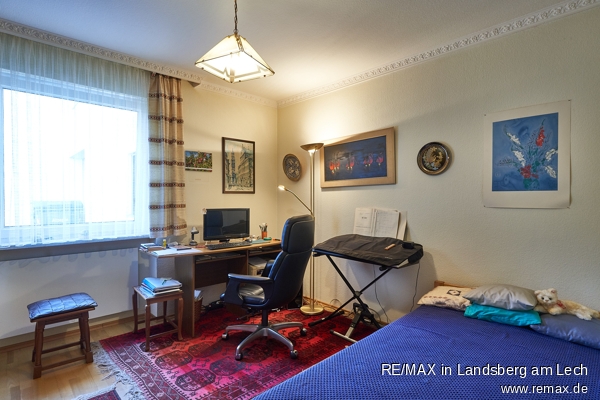 Arbeitszimmer Erdgeschosswohnung Stadtbergen