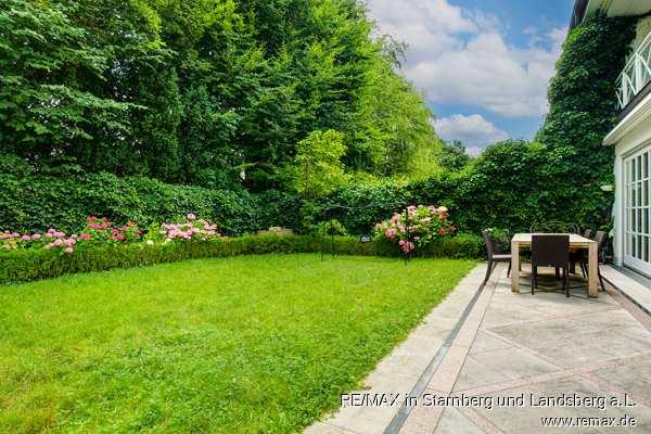 Garten Doppelhaush�lfte M�nchen