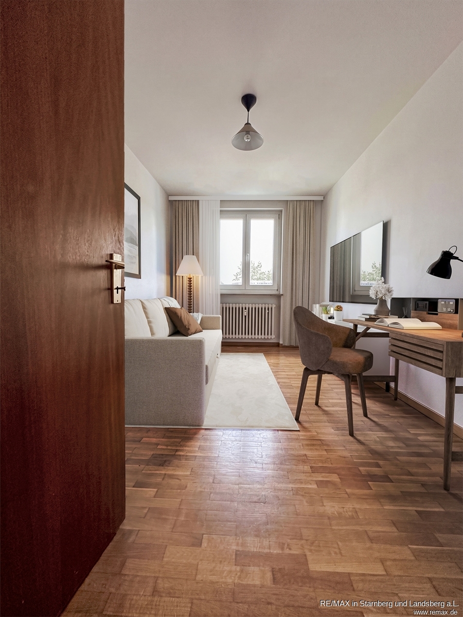 G�ste Arbeiten Kind - digital eingerichtet Dachgeschosswohnung M�nchen