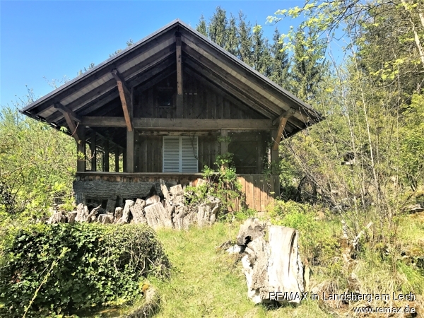 Freizeitgrundstuekc mit Teich und H�tte Gemischt-Grundst�ck Waal