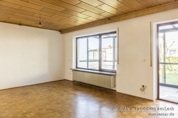 Das Wohnzimmer Doppelhaush�lfte Augsburg