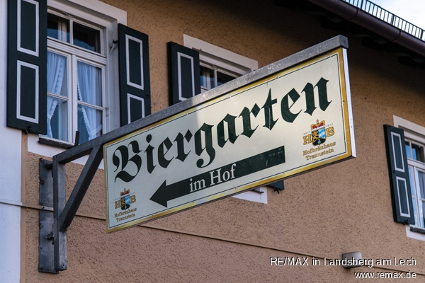 Umfeld - Biergarten Etagenwohnung M�nchen