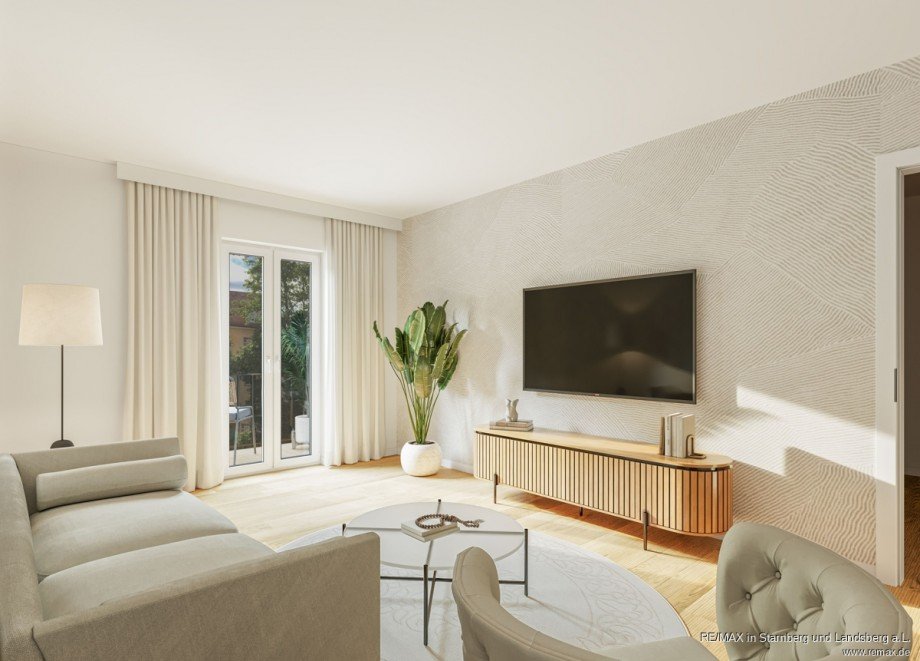Wohnen digital eingerichtet Etagenwohnung M�nchen