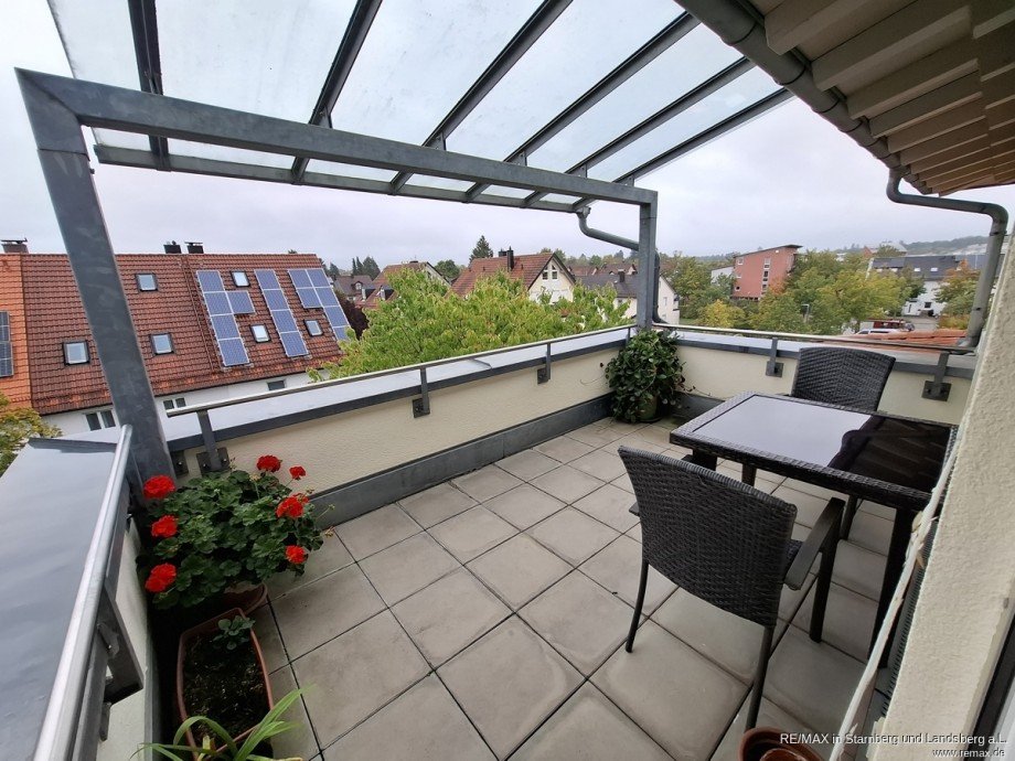 Dachterrasse, �berdacht Etagenwohnung Neuried