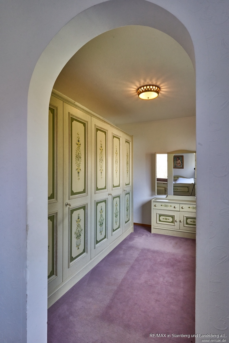 Ankleide bei Schlafzimmer Doppelhaush�lfte Vaterstetten