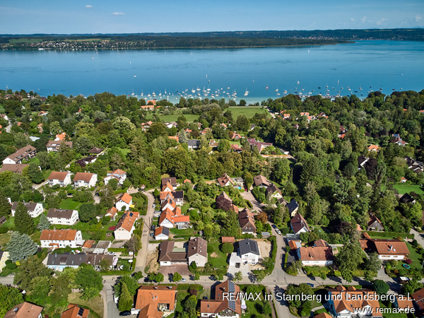 Lage zum Ammersee Reihenendhaus Utting