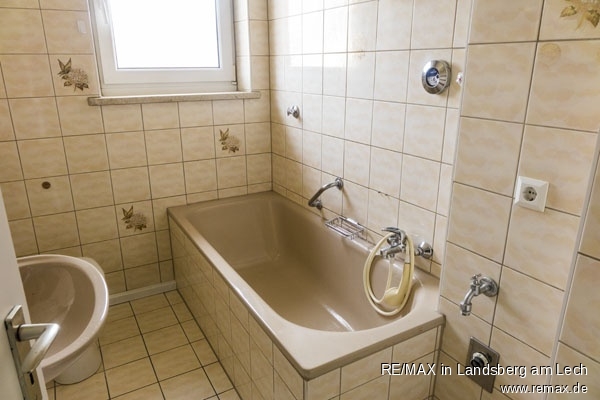 Das Bad Etagenwohnung Augsburg