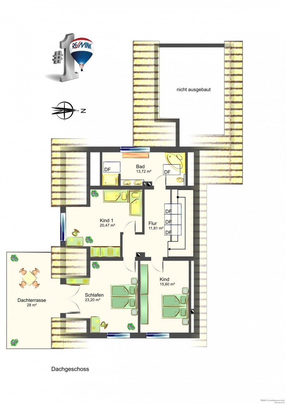 Dachgeschoss Einfamilienhaus Kaufering