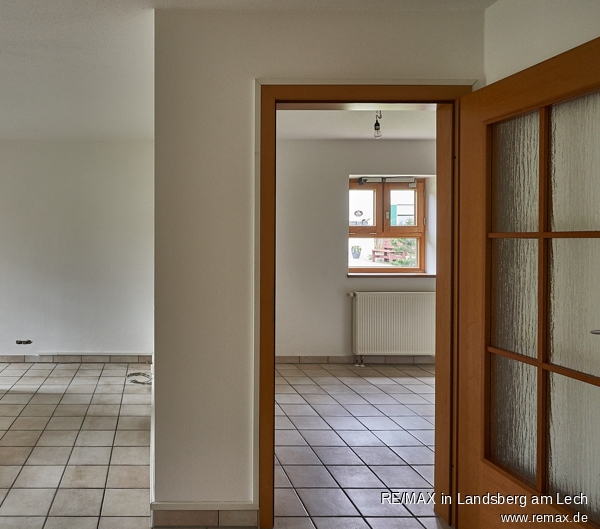 EG Kueche und Wohnen Arbeiten Doppelhaush�lfte Kaufering