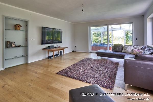 Wohnzimmer Einfamilienhaus Hurlach
