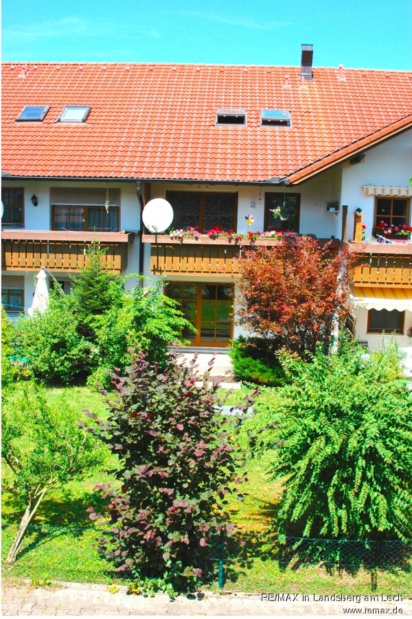 Haus S�dseite Erdgeschosswohnung Schongau