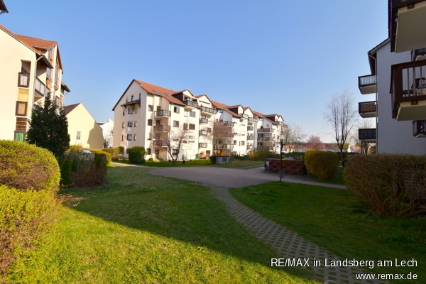 Innenhof Etagenwohnung Landsberg
