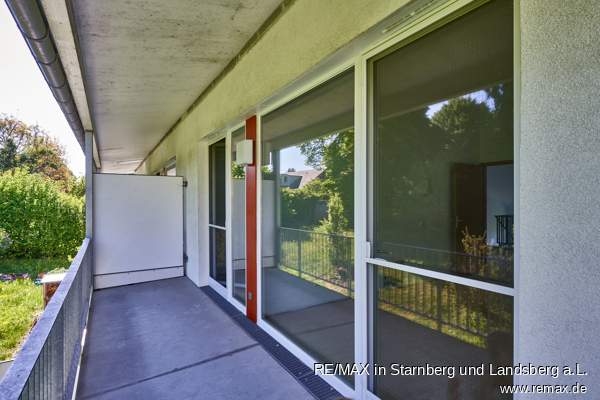 Balkon Dachgescho� Reihenendhaus Schondorf