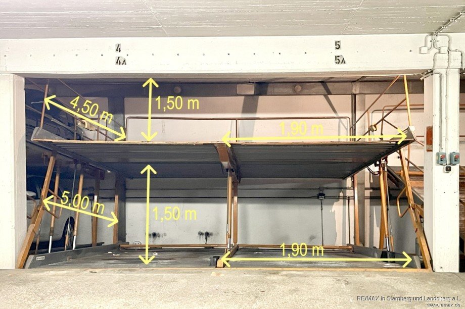 PKW-Ma�e laut Hersteller KLAUS Garagen M�nchen