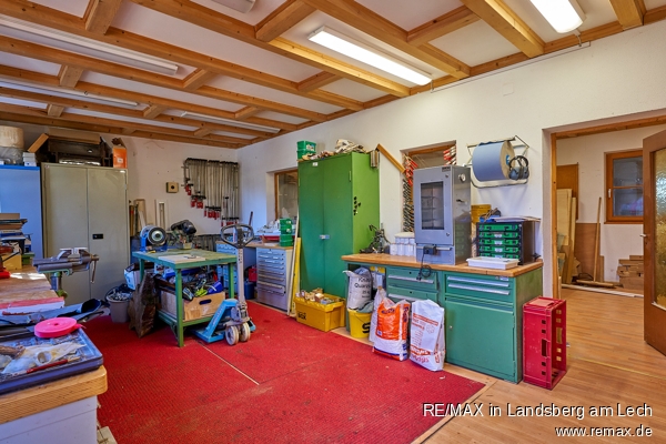Werkstatt Ger�teraum Bauernhaus Hurlach