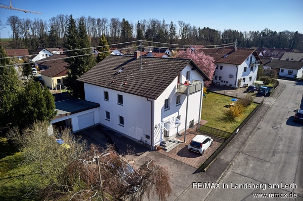 Haus Nordseite Mehrfamilienhaus Scheuring