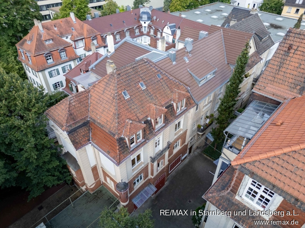 Haus Luftbild Etagenwohnung W�rzburg