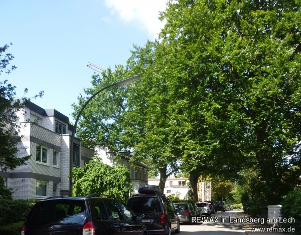 Waitzstr vor dem Haus 1 Erdgeschosswohnung Hamburg