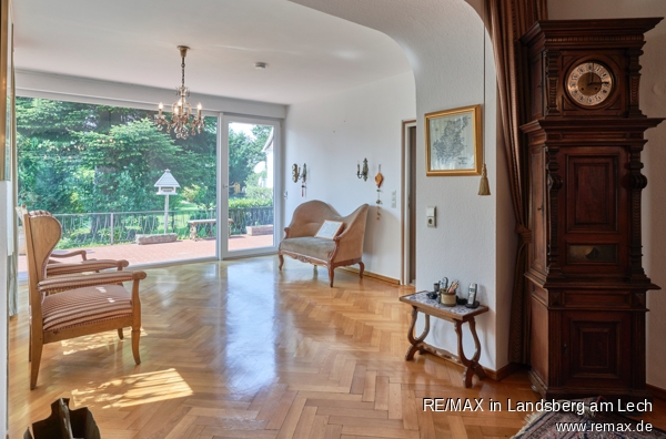 Blick in den Garten Villa Egelsbach