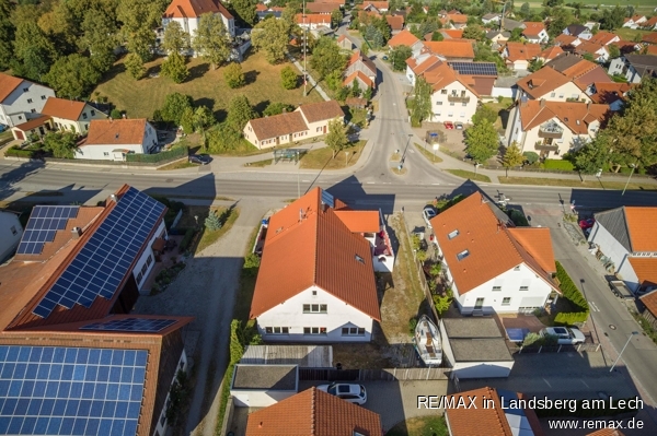 Haus Ansicht West Werkstatt Buchloe
