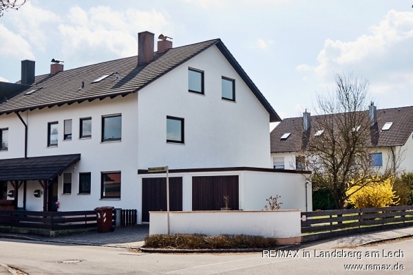 Ansicht Nord West Erdgeschosswohnung Graben