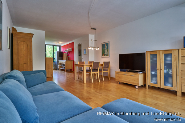 Wohnzimmer Etagenwohnung M�nchen / Sendling